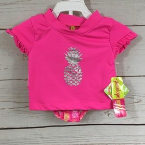 Girls Penelope Mack Pineapple 🍍 Bathing Suit B1 39